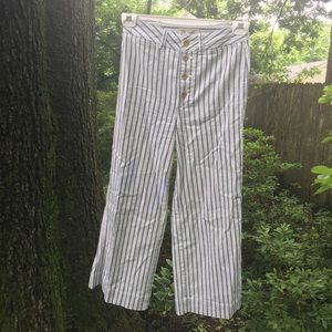 Madewell Emmett Wide leg cropped pants